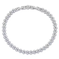 The Infinity Blossom Tennis Bracelet