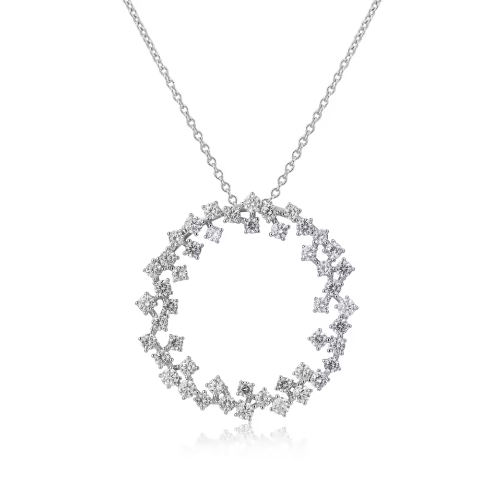 The Stardust Circle Necklace